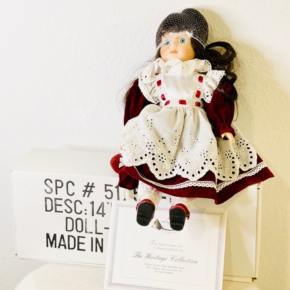 Finest Porcelain The Heritage Collection Doll Kate